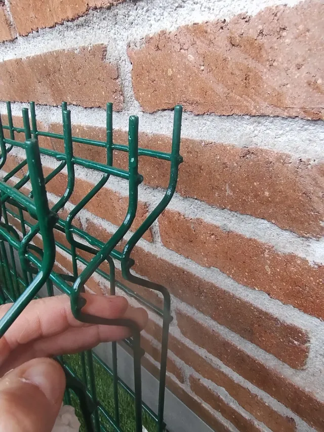 3 paneles Hércules  2.5x0.6m + 6 postes