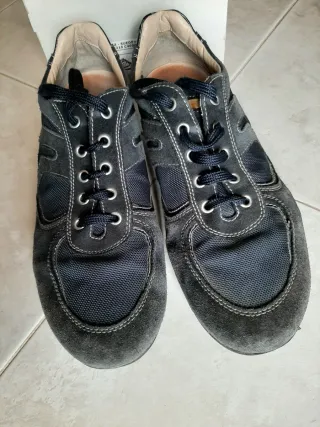 Geox Scarpe Pelle e Cuoio Blu/Grigie