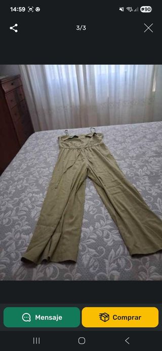 Mono verde talla única