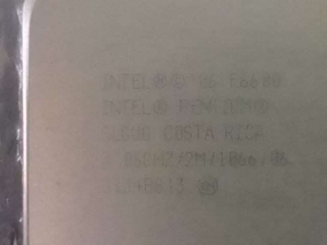 Procesador Intel Pentium E6600