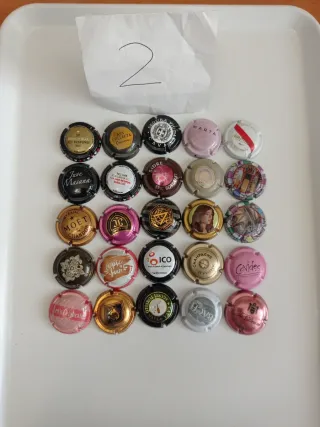 Chapas de cava coleccionables