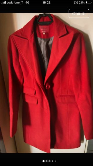Cappotto donna Conbipel  rosso.