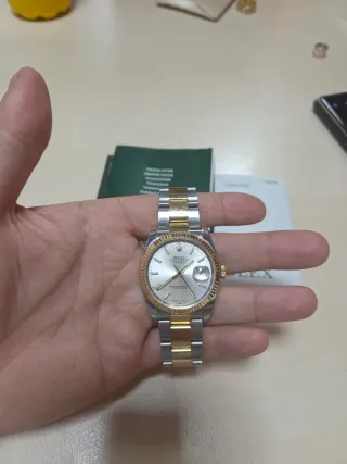 Rolex Datejust 36mm Oro 18k / Acero