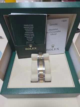 Rolex Datejust 36mm Oro 18k / Acero
