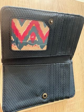 Cartera azul caminata 