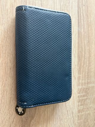 Cartera azul caminata 