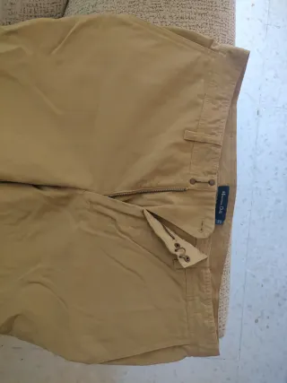 Pantalones chinos Massimo Dutti marrones talla 44