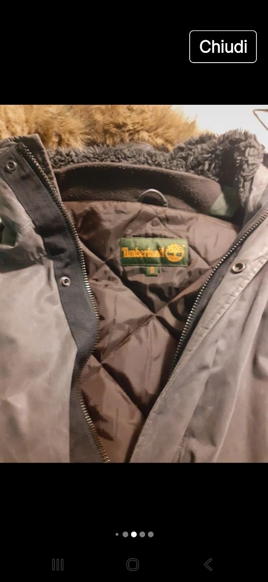 Parka Timberland Verde Talla XL