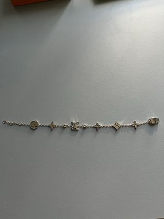 Braccialetto Louis Vuitton Monogram Argento Oro