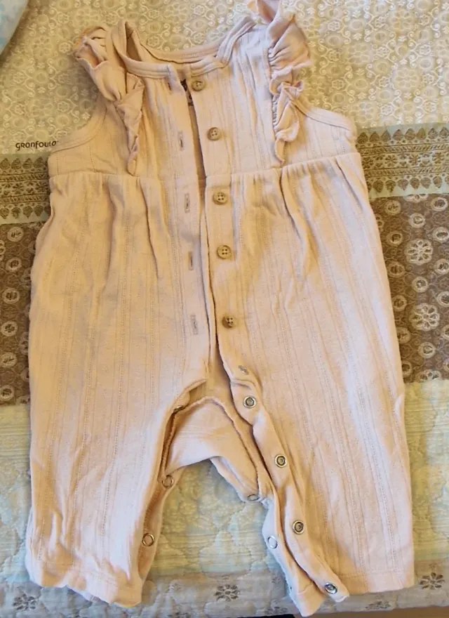 Tutina neonata 0-3 mesi rosa