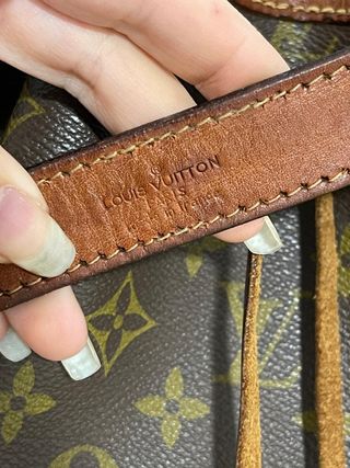 Bolso Louis Vuitton Noé Marrón
