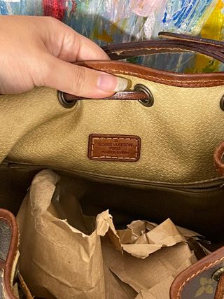 Bolso Louis Vuitton Noé Marrón
