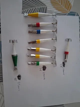 9 poteras de pesca