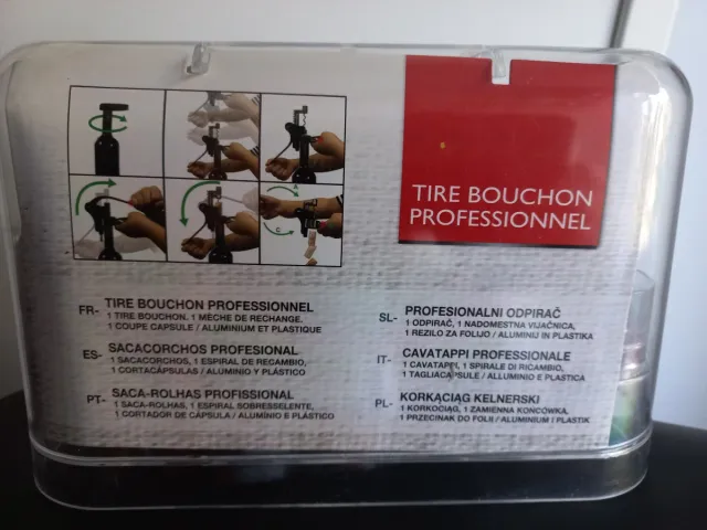 Tire Bouchon Professionel (Sacacorchos)