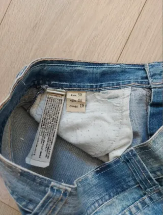 Minifalda vaquera Zara Talla S-M