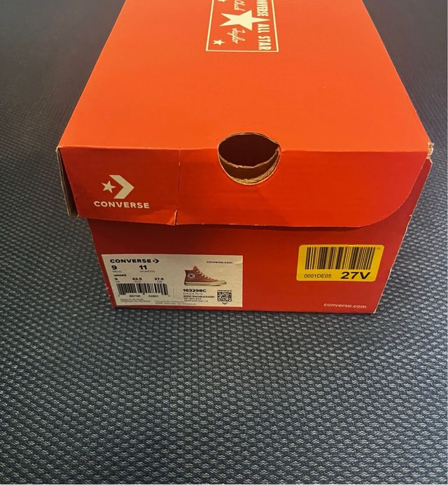 Converse Chuck Taylor Naranja Talla 42.5