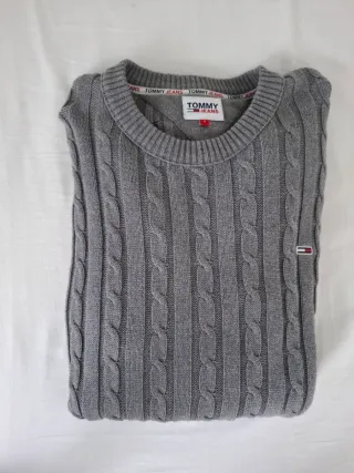 Jersey Tommy Hilfiger Gris 
