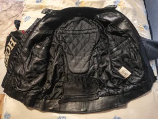 Chaqueta de cuero Honda Moto Talla S