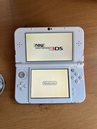New Nintendo 3DS XL Ips rosa-bianco SUP