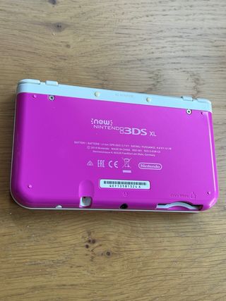 New Nintendo 3DS XL Ips rosa-bianco SUP