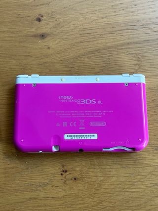 New Nintendo 3DS XL Ips rosa-bianco SUP