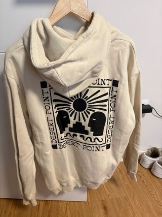 Sudadera Pull&Bear Beige Talla L