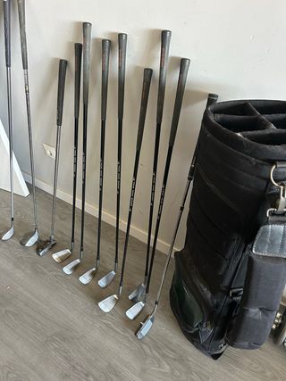 Set completo de palos de golf y bolsa para adulto 