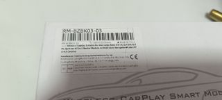 Pantalla Carplay Becker 5.8 Mercedes Benz