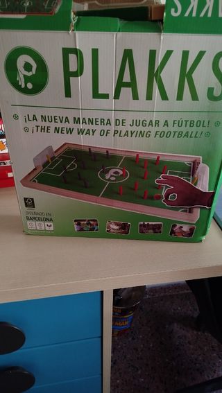 Juego de
Fútbol Plakks