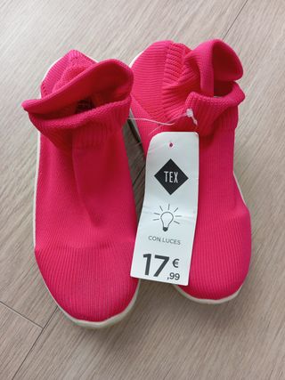 Bambas TEX rosas 
