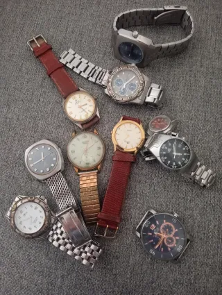 Lote de relojes varios colores
