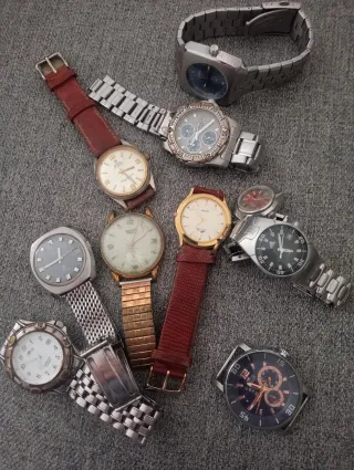 Lote de relojes varios colores