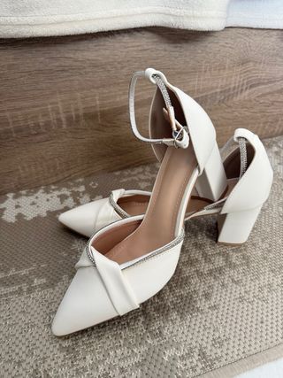 Zapatos blancos Novia talla 40