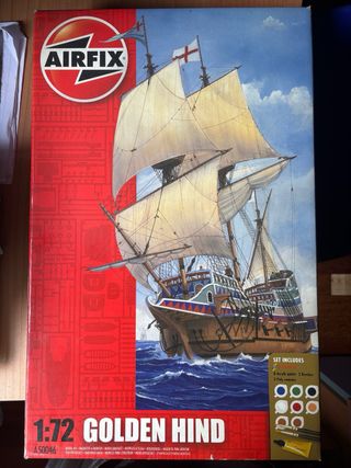 Airfix “Golden Hind” 1:72 Kit A50046 - Mai Aperto