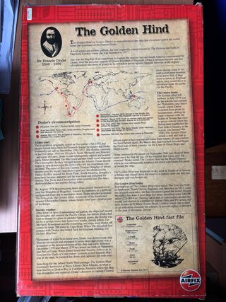 Airfix “Golden Hind” 1:72 Kit A50046 - Mai Aperto