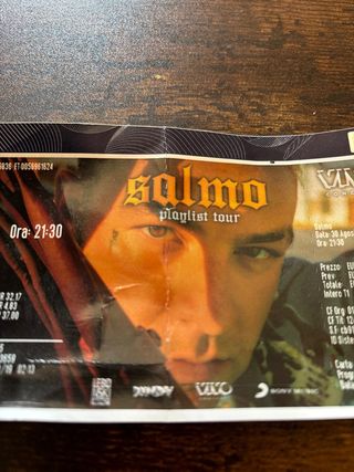 Biglietto Fan Ticket Salmo - Playlist Tour