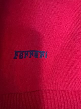 Jersey Ferrari Hombre Rojo
