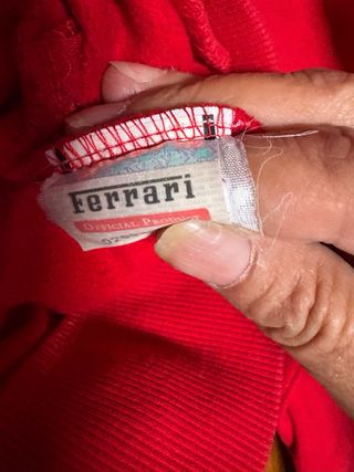 Jersey Ferrari Hombre Rojo