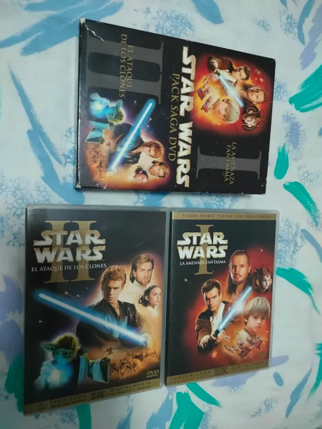Pack Star Wars Saga DVD (Español)