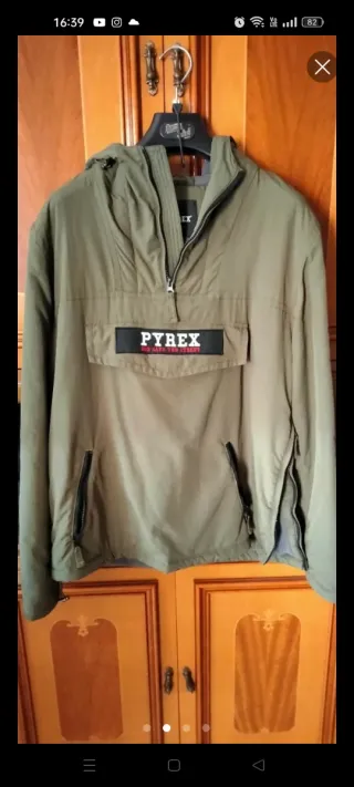 Giubbotto Pyrex Unisex Verde Oliva