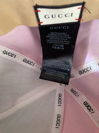Gorra Gucci Rosa GG
