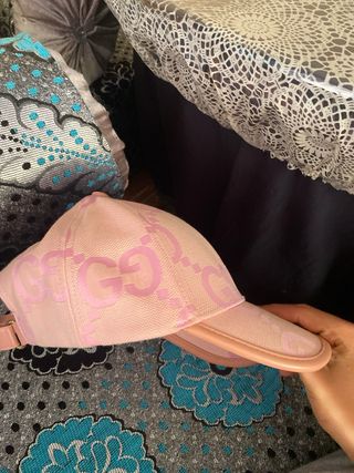 Gorra Gucci Rosa GG
