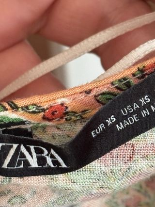 Mono corto Zara estampado