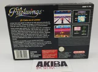 Pilotwings Super Nintendo PAL
