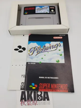 Pilotwings Super Nintendo PAL