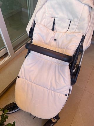 Saco Bugaboo para carro color blanco