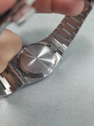 Tissot 1853 PRX Reloj Azul y Plateado