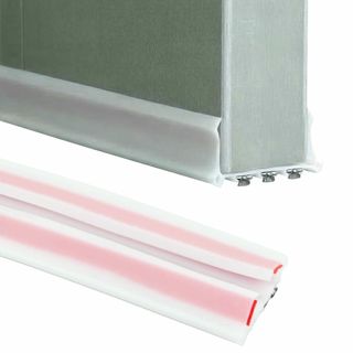 Burlete Bajo Puerta Autoadhesivo 1 m PVC Blanco