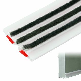 Burlete Bajo Puerta Autoadhesivo 1 m PVC Blanco