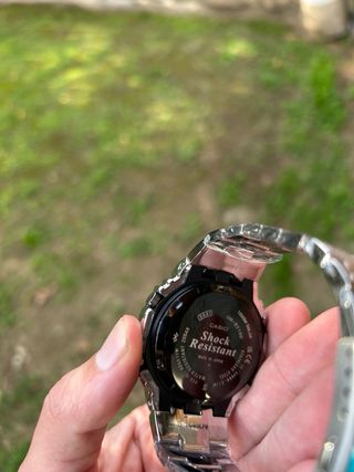 Reloj Casio G-Shock GM-B2100 Plateado Nuevo